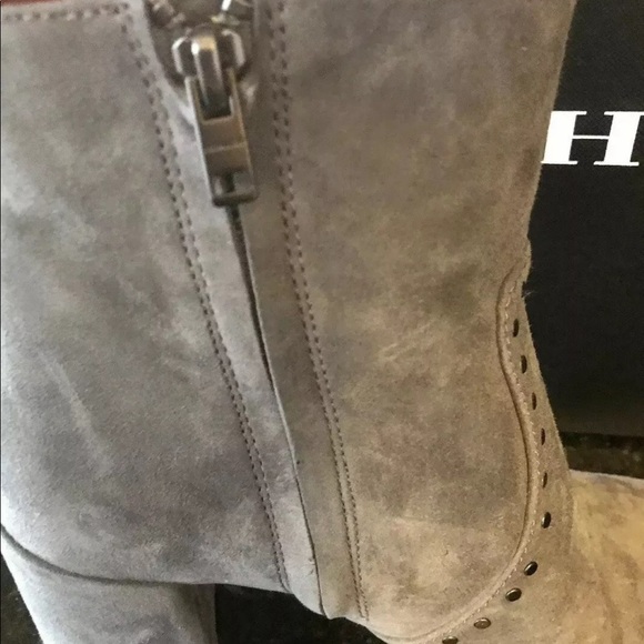 Coach Farrah Gray Suede Boot size 7.5 B NEW - Picture 6 of 13